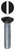 L.H. Dottie 416BRN #6-32 x 1'' Brown Slotted Oval Head Wall Plate Screw