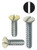 L.H. Dottie APS2 #6-32 Assorted Wall Plate Screw Kit (6 Compartment)