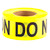 L.H. Dottie BT8X3 3'' x 300' Yellow Barricade Tape (Caution Do Not Enter)