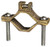 L.H. Dottie DLI27 1-1/4''-2'' Bronze Bare Ground Clamp w/ Lay in Lug