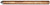 L.H. Dottie GR1210 1/2'' x 10' Copper Bonded Ground Rod