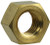 L.H. Dottie HNBR832 #8-32 Brass Machine Screw Hex Nut