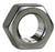 L.H. Dottie HNS38 3/8''-16 Stainless Steel Hex Nut
