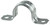 L.H. Dottie HW410 4'' Two Hole Pipe Strap