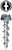 L.H. Dottie HXDOG 3/16'' x 1-1/4'' Hex Washer Head Combo Drive Wall Dog Anchor Kit