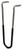L.H. Dottie PC346 3/4'' x 6'' Plastic Coated Pipe & Tube Hanger