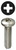 L.H. Dottie PMS6321 #6-32 x 1'' Stainless Steel Phillips Pan Head Machine Screw