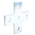 L.H. Dottie SFPC5 5 Hole Cross Plate Fitting