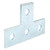 L.H. Dottie SFPT4 4 Hole Flat T Plate Fitting