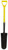 L.H. Dottie SHDSS 14'' D-Handle Sharp Shooter Shovel