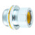L.H. Dottie SR100B750 1'' Steel Strain Relief Connector (Yellow Grommet)