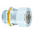 L.H. Dottie SR50A350 1/2'' Steel Strain Relief Connector (White Grommet)