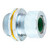 L.H. Dottie SR75A560 3/4'' Steel Strain Relief Connector (Green Grommet)