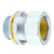 L.H. Dottie SR75B750 3/4'' Steel Strain Relief Connector (Yellow Grommet)
