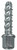 L.H. Dottie SSC38B 3/8''-16 Concrete Bottom Mount Rod Hanger
