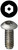 L.H. Dottie T14114HB 1/4''-20 x 1-1/4'' Hex Pin Button Head TamperProof Machine Screw