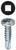 L.H. Dottie TEKDDT812 #8 x 1/2'' Square Drive Pan Head Self Drilling Screw (Tuff Pack)