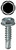 L.H. Dottie TEKHW812 #8 x 1/2'' Hex Washer Head Self Drilling Screw