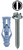 L.H. Dottie TG10KHX #10 Blue Triple-Grip Anchor Kit w/ Hex Head Combo Drive Screws