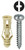 L.H. Dottie TG6KTP #6 Beige Triple-Grip Anchor Kit w/ Pan Head Combo Drive Screws (Tuff Pack)
