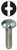 L.H. Dottie TMC632112 #6-32 x 1-1/2'' Phillips/Slotted Truss Head Machine Screw