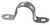 L.H. Dottie TW301 1/2'' Two Hole EMT Strap