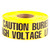 L.H. Dottie UT11D 3'' x 1000' Yellow Underground Warning Tape (Caution Buried High Voltage Line Below)