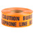 L.H. Dottie UT17D 3'' x 1000' Orange Underground Tape (Caution Buried Telephone Line Below)