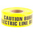 L.H. Dottie UT7D 3'' x 1000' Yellow Underground Tape (Caution Buried Electric Line Below)