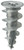 L.H. Dottie WD8 #8 Zinc Alloy Walldriller Anchor