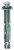 L.H. Dottie WG18L 1/8'' Long Wall Grip Anchor