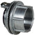 L.H. Dottie WTHGL150 1-1/2'' Weathertight Hub w/ Grounding Lug