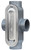 L.H. Dottie X50CG 1/2'' X Threaded Conduit Body w/ Cover & Gasket