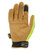Lift Safety GON-17HVBRM Option Glove (Hi-Viz)- Synthetic Leather with Air Mesh