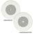 Bogen ASWG1 Off White Self-Amplified Ceiling Speaker
