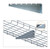 Quest CT0026-06-03 6" Cable Tray V Wall Bracket