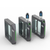 2M Technology 2MGST-6 Face Recognition & Thermal Detection Access Control Swing Turnstile