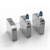 2M Technology 2MWT-2 Face Recognition & Thermal Detection Access Control Wing Turnstile