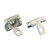 Caddy 4H24 Hammer-On Flange Clip, Side Mount, Spring Steel, Armour, 1/8"-1/4" (3-8 mm) Flange