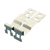 Caddy IDSTWB Independent Support Clip, 15/16" (24 mm) T-Grid, 0.563" (14.3 mm) Screw, Brass Barrel Nut