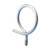 Caddy 4BRT64 Threaded Bridle Ring, 4" (100 mm) dia, 1/4" (M6) Screw, Metal