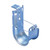 Caddy CAT16HPAB Cat HP J-Hook with Angle Bracket, 1" (25 mm) dia, 1/4" (6.3 mm) Hole