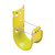 Caddy CAT16HPYL Cat HP J-Hook, PG, Painted, Yellow, 1" (25 mm) dia