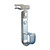 Caddy CAT12912SM Cablecat J-Hook with Hammer-On Flange Clip, Steel, Spring Steel, 3/4" (19 mm) dia, 9/16"-3/4" (14-19 mm) Flange