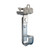 Caddy CAT1224 Cablecat J-Hook with Hammer-On Flange Clip, Swivel, Steel, Spring Steel, 3/4" (19 mm) dia, 1/8"-1/4" (3-6 mm) Flange
