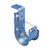Caddy CAT32HPAFAB4 Cat HP J-Hook with Pin Driven Angle Bracket, 2" (50 mm) dia, 1/4" (6 mm) Hole