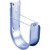 Caddy CAT64HP Cat HP J-Hook, PG, 4" (100 mm) dia