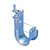 Caddy CAT48HPBC Cat HP J-Hook with BC Beam Clamp, 3" (75 mm) dia, 1/2" Max (16 mm Max) Flange