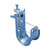 Caddy CAT64HPBC200 Cat HP J-Hook with BC200 Beam Clamp, 4" (100 mm) dia, 1/2" Max (16 mm Max) Flange