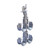 Caddy CAT32HPDFM2 Cat HP J-Hook Tree, Flange Mount, Double Sided, 2" (50 mm) dia, 2 Tier